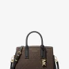 Satchel com logótipo exclusivo Laila pequena | Michael Kors [PT]