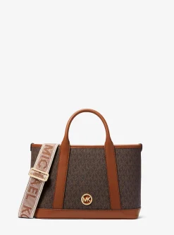 Satchel com logótipo exclusivo Luisa pequena | Michael Kors [PT]