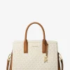 Satchel com logótipo exclusivo Laila média | Michael Kors [PT]