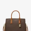 Satchel com logótipo exclusivo Laila média | Michael Kors [PT]