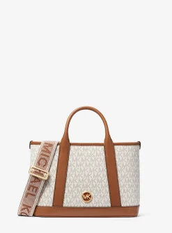 Satchel com logótipo exclusivo Luisa pequena | Michael Kors [PT]