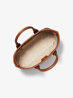 Satchel com logótipo exclusivo Luisa pequena | Michael Kors [PT]