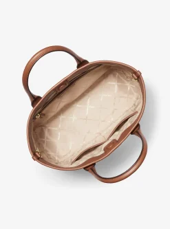 Satchel com logótipo exclusivo Luisa média | Michael Kors [PT]