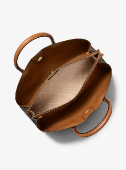 Satchel com logótipo exclusivo Ruthie grande | Michael Kors [PT]
