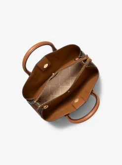 Satchel com logótipo exclusivo Ruthie pequena | Michael Kors [PT]