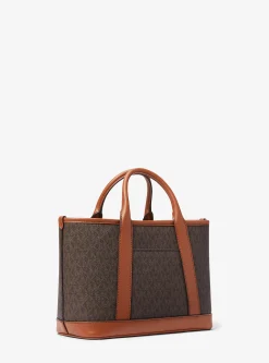 Satchel com logótipo exclusivo Luisa pequena | Michael Kors [PT]