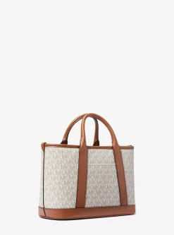 Satchel com logótipo exclusivo Luisa pequena | Michael Kors [PT]