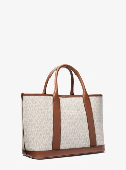 Satchel com logótipo exclusivo Luisa média | Michael Kors [PT]