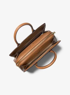 Satchel com logótipo exclusivo Laila média | Michael Kors [PT]