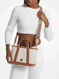 Satchel com logótipo exclusivo Luisa pequena | Michael Kors [PT]