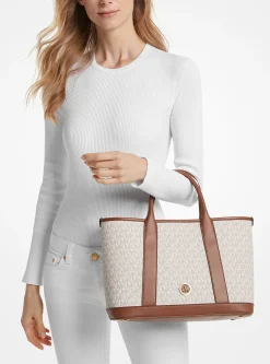 Satchel com logótipo exclusivo Luisa média | Michael Kors [PT]