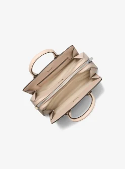 Satchel com logótipo exclusivo Laila pequena | Michael Kors [PT]
