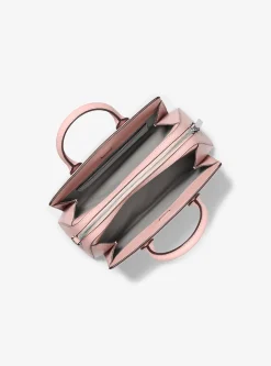 Satchel com logótipo exclusivo Laila pequena | Michael Kors [PT]