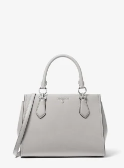 Satchel de couro saffiano Marilyn média | Michael Kors [PT]
