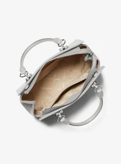 Satchel de couro saffiano Marilyn média | Michael Kors [PT]