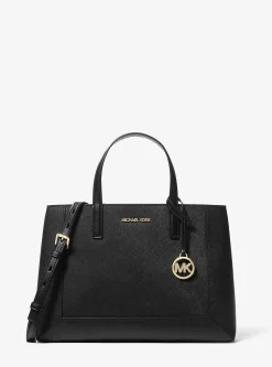 Satchel em couro saffiano Sallie média | Michael Kors [PT]