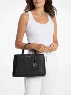 Satchel em couro saffiano Sallie média | Michael Kors [PT]