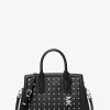 Satchel em pele com tachas Laila pequena | Michael Kors [PT]