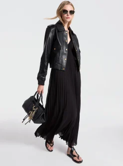 Satchel em pele granulada Romee pequena | Michael Kors [PT]