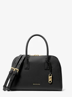 Satchel em pele granulada Ashton média | Michael Kors [PT]