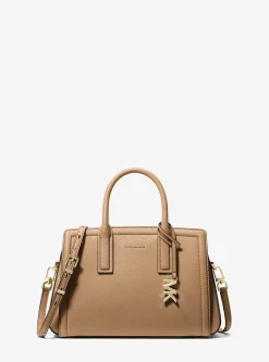 Satchel em pele granulada Laila pequena | Michael Kors [PT]