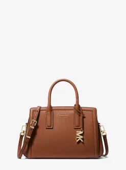 Satchel em pele granulada Laila pequena | Michael Kors [PT]