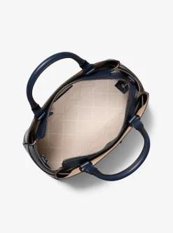 Satchel em pele granulada Reed grande | Michael Kors [PT]