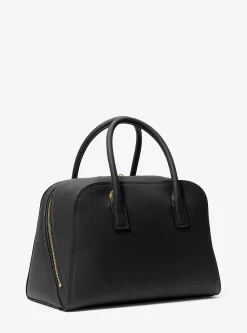 Satchel em pele granulada Ashton média | Michael Kors [PT]