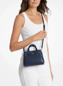 Satchel em pele granulada Reed extrapequena | Michael Kors [PT]