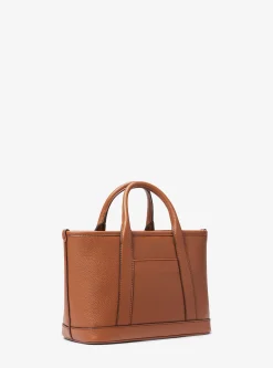 Satchel em pele granulada Luisa pequena | Michael Kors [PT]