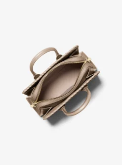 Satchel em pele Laila pequena | Michael Kors [PT]