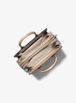Satchel em pele Laila pequena | Michael Kors [PT]