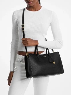 Satchel em pele Scarlett média | Michael Kors [PT]