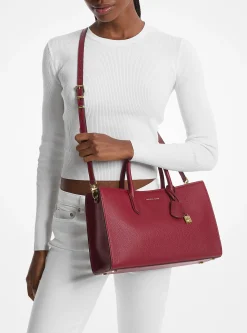 Satchel em pele Scarlett média | Michael Kors [PT]