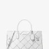 Satchel em pele tecida Scarlett média | Michael Kors [PT]