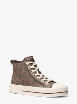 Ténis de cano alto com monograma Empire Evy | Michael Kors [PT]