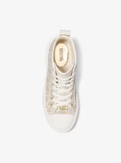 Ténis de cano alto com monograma Empire Evy | Michael Kors [PT]