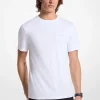 T-shirt com gola redonda em algodão | Michael Kors [PT]