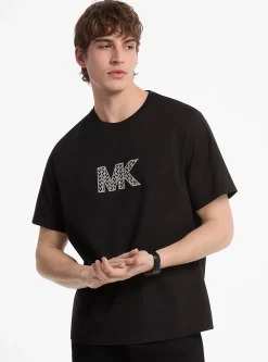 T-shirt em algodão com logótipo gráfico | Michael Kors [PT]