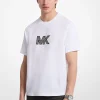 T-shirt em algodão com logótipo gráfico | Michael Kors [PT]