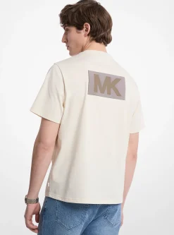T-shirt em algodão com logótipo gráfico | Michael Kors [PT]