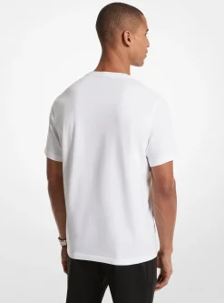 T-shirt em algodão com logótipo gráfico | Michael Kors [PT]