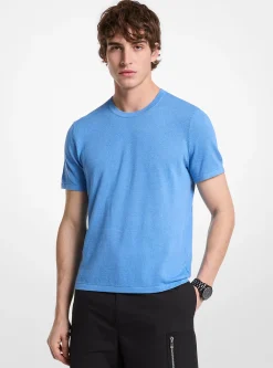 T-shirt em linho e algodão | Michael Kors [PT]