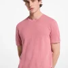 T-shirt em linho e algodão | Michael Kors [PT]