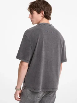 T-shirt em malha de algodão com logótipo | Michael Kors [PT]