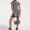 Vestido com capuz com logótipo em jacquard MK2000 | Michael Kors [PT]