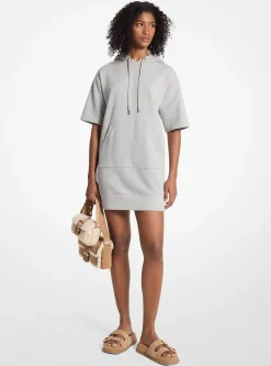 Vestido com capuz em algodão | Michael Kors [PT]