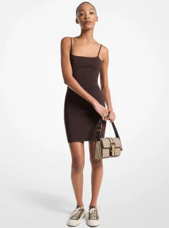 Vestido de alças em malha elástica | Michael Kors [PT]