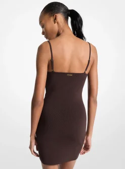 Vestido de alças em malha elástica | Michael Kors [PT]