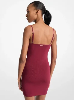 Vestido de alças em malha elástica | Michael Kors [PT]